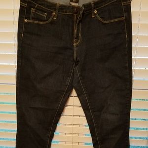 Low rise super skinny jeans